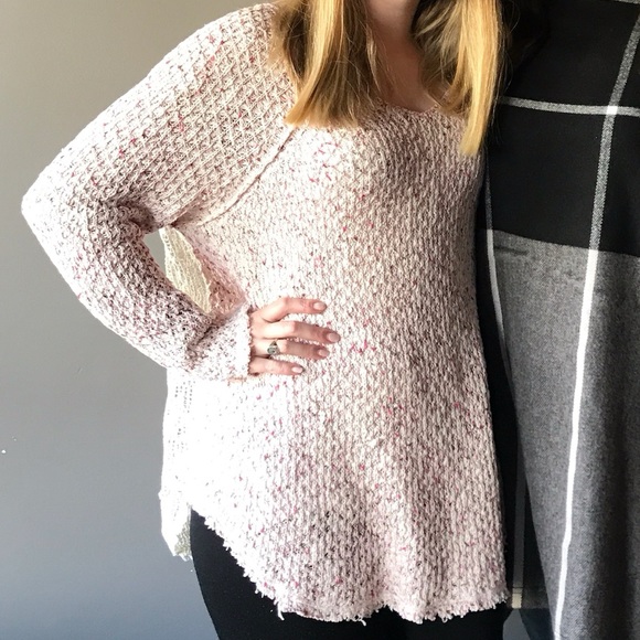 Raw Hem Free People Sweater - Picture 6 of 6